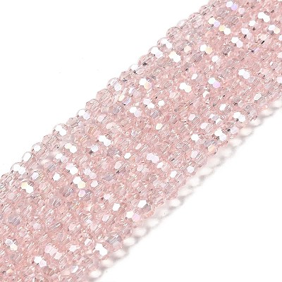 Transparent Glass Beads EGLA-A035-T4mm-B20-1