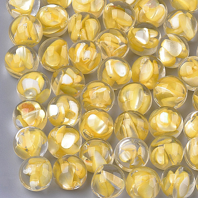Transparent Acrylic Cabochons MACR-S361-12C-01-1