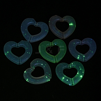 Luminous Acrylic Beads X-MACR-D024-19-1