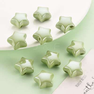 Opaque Acrylic Beads MACR-S372-02B-83-1