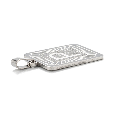 Non-Tarnish 304 Stainless Steel Pendants STAS-K216-48P-P-1