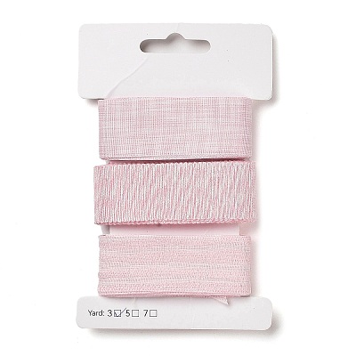 9 Yards 3 Styles Polyester Ribbon SRIB-A014-B14-1