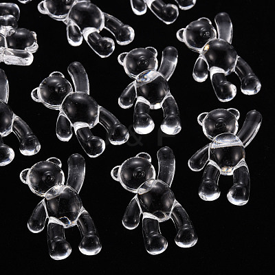 Transparent Acrylic Beads MACR-S373-01B-205-1