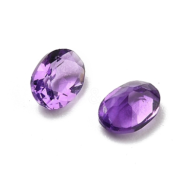 Faceted Natural Amethyst Cabochons G-I295-05C-16B-01-1