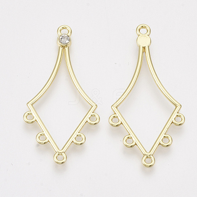 Alloy Rhinestone Chandelier Components Links PALLOY-T067-112LG-1