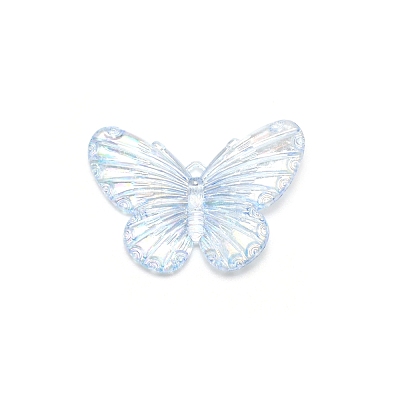 AB Color Transparent Resin Pendant RESI-CJC0014-03B-1