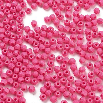 Baking Paint Glass Seed Beads SEED-A032-02M-1
