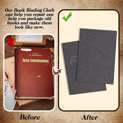 Cloth Book Covers AJEW-WH0314-501A-1