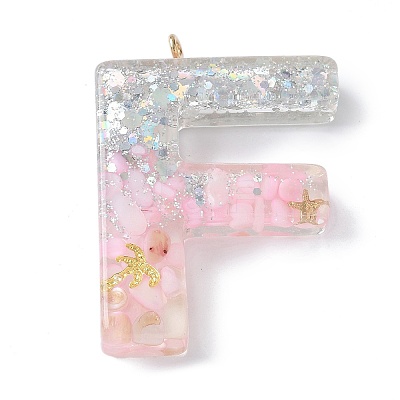 Resin Pendants RESI-B029-01P-F-1