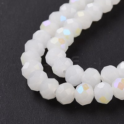 Electroplate Glass Beads Strands EGLA-A044-J1mm-L05-1