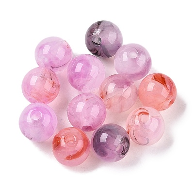 Opaque Acrylic Beads OACR-N137-37C-1