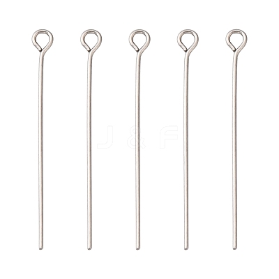 Tarnish Resistant 304 Stainless Steel Eye Pin STAS-R045-35mm-1