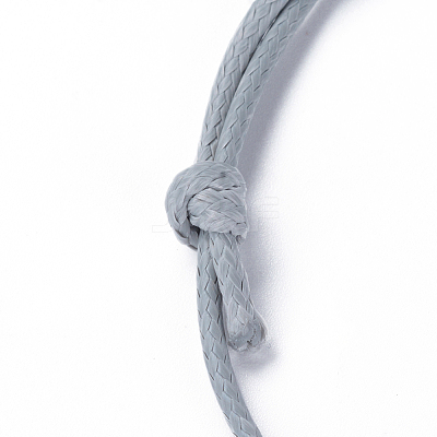 Korean Waxed Polyester Cord Bracelet Making AJEW-JB00011-15-1