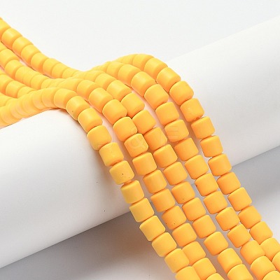 Handmade Polymer Clay Bead Strands CLAY-ZX006-01-208-1