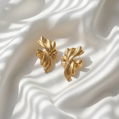 Alloy Stud Earrings for Women WG3F908-01-1