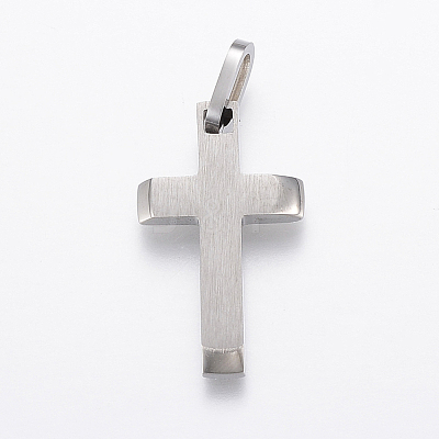 Tarnish Resistant 304 Stainless Steel Pendants STAS-F157-03P-1