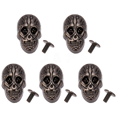 5Boxes Skull Alloy Rivets Set FIND-ME0001-77-1