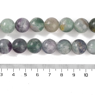 Natural Fluorite Beads Strands G-P530-B04-05-1