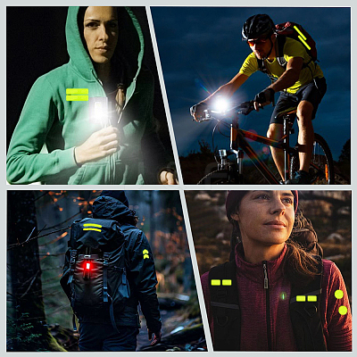 Waterproof Plastic Reflective Sticker DIY-WH0184-88A-1