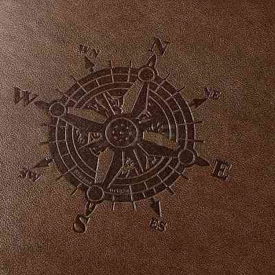 DIY Travel PU Leather Scrapbook Photo Album DIY-A036-02B-1