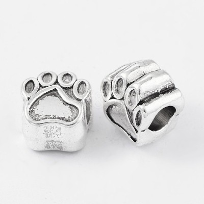 Tibetan Style European Beads MPDL-6160-AS-RS-1