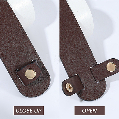 Imitation Leather Bag Strap Covers DIY-CL0001-73A-1