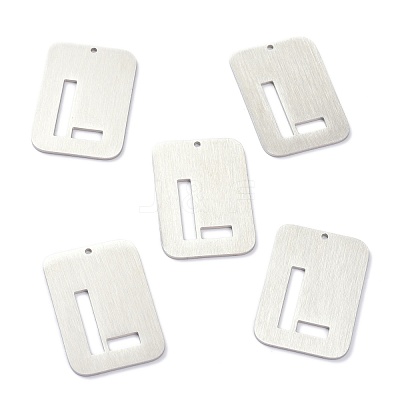 Non-Tarnish 304 Stainless Steel Pendants STAS-K216-49L-P-1