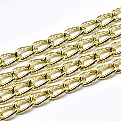 Aluminium Curb Chains CHA-T001-32G-1