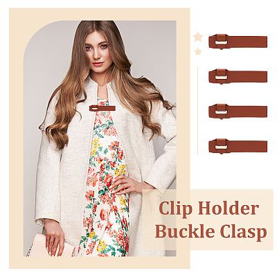 PU Imitation Leather Sew on Toggle Buckles DIY-WH0292-53A-1
