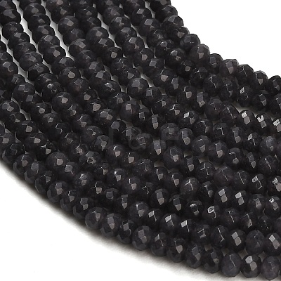 Dyed Natural White Jade Beads Strands GG-CBAF9EE-A13-3x4mm-1