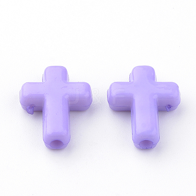 Opaque Acrylic Beads SACR-436-C36-1