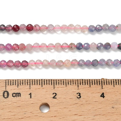 Natural Tanzanite & Colorful Spinel Beads Strands G-Z106-A04-3mm-1