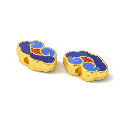 Alloy Enamel Pendants ENAM-D047-02G-1