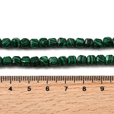 Synthetic Malachite Beads Strands G-F797-A01-01-1