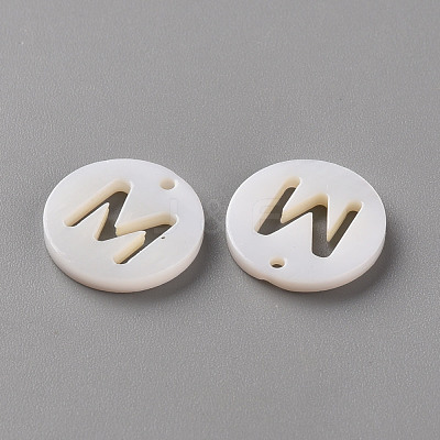 Natural Freshwater Shell Pendants SHEL-Q311-008M-1