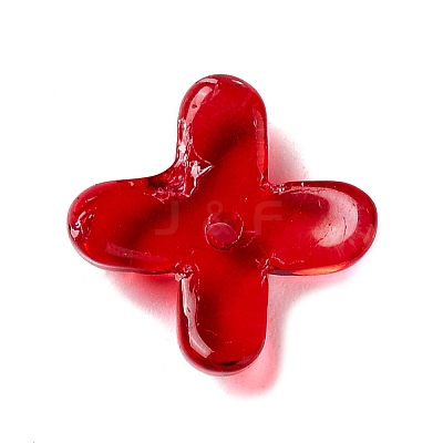 Transparent Glass Beads Caps GLAA-A011-12A-1