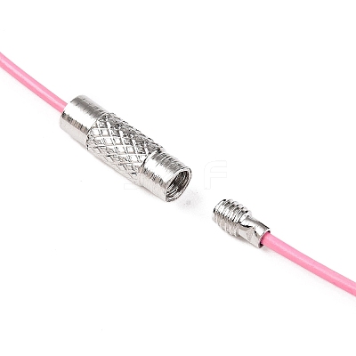 Steel Wire Bracelet Making TWIR-A001-10-1