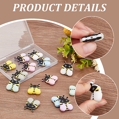 Bees Silicone Knitting Needle Point Protectors FIND-BC0005-33-1