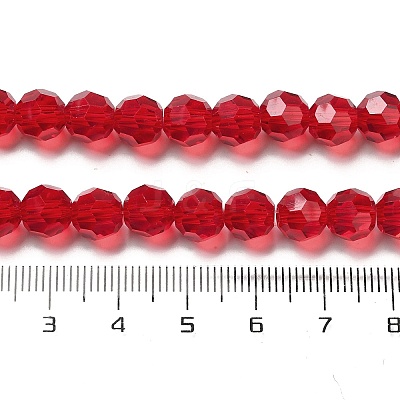 Transparent Glass Beads X-EGLA-A035-T8mm-D07-1