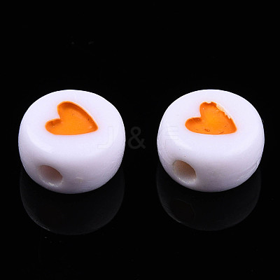 Opaque Acrylic Beads MACR-N008-57-1