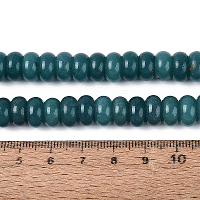 Natural White Jade Beads Strands G-Q613-01F-09-1