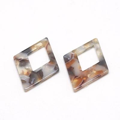 Cellulose Acetate(Resin) Pendants KY-S112-A320-1