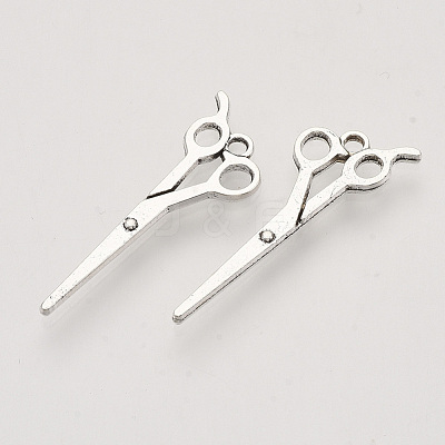 Tibetan Style Alloy Pendants TIBEP-T009-19AS-RS-1
