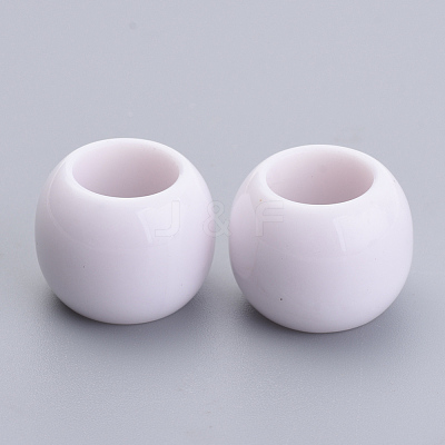 Opaque Acrylic Beads X-SACR-S300-15A-01-1