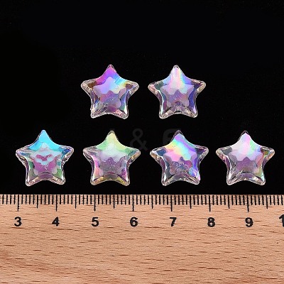 Transparent Acrylic Beads LS-TACR-S152-02D-SS2114-1