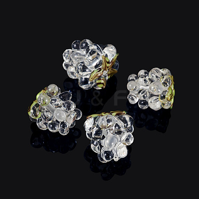 4Pcs Handmade Lampwork Beads LAMP-TA0002-24D-1