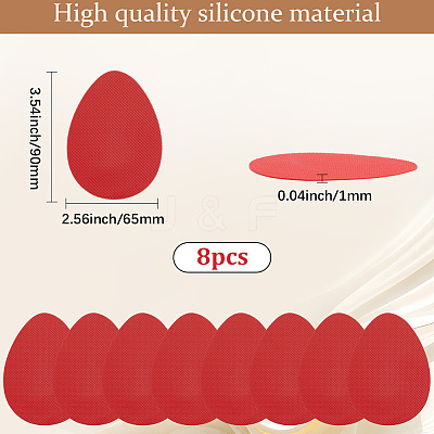 8Pcs Shoe Sole Repair AJEW-SP0002-47B-01-1