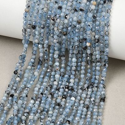 Natural Devil Blue Aquamarine Beads Strands GG-CBAF158-D01-04-1