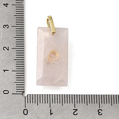 Natural Rose Quartz Pendants GG-CBA7610-05G-02-1