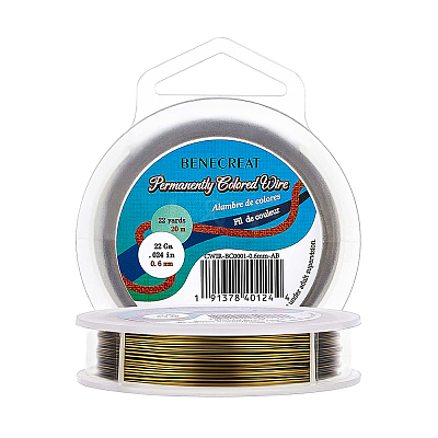 Round Craft Copper Wire CWIR-BC0001-0.6mm-AB-1